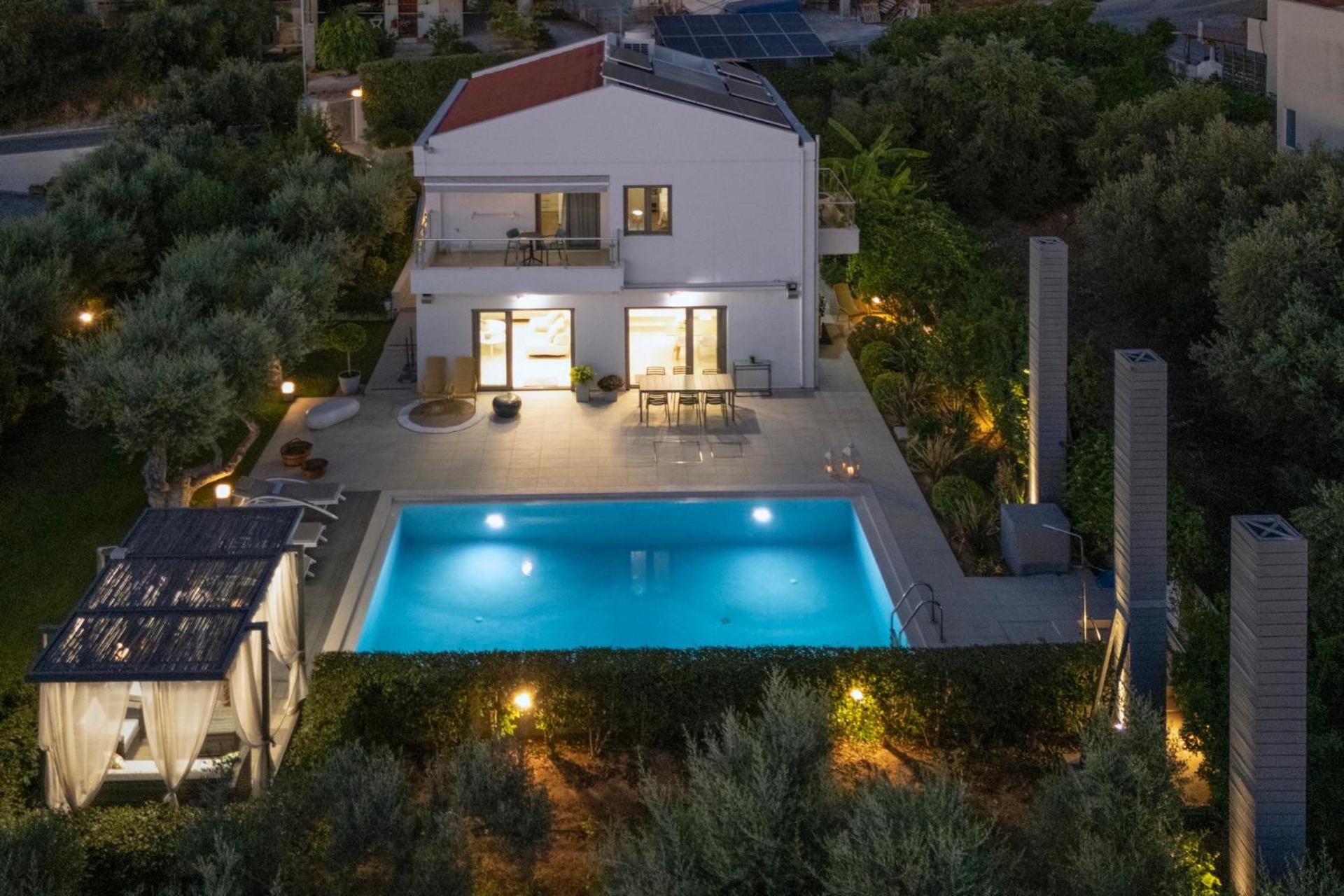 Sunlight Breeze Villa Chrissi Akti Chania Exterior foto