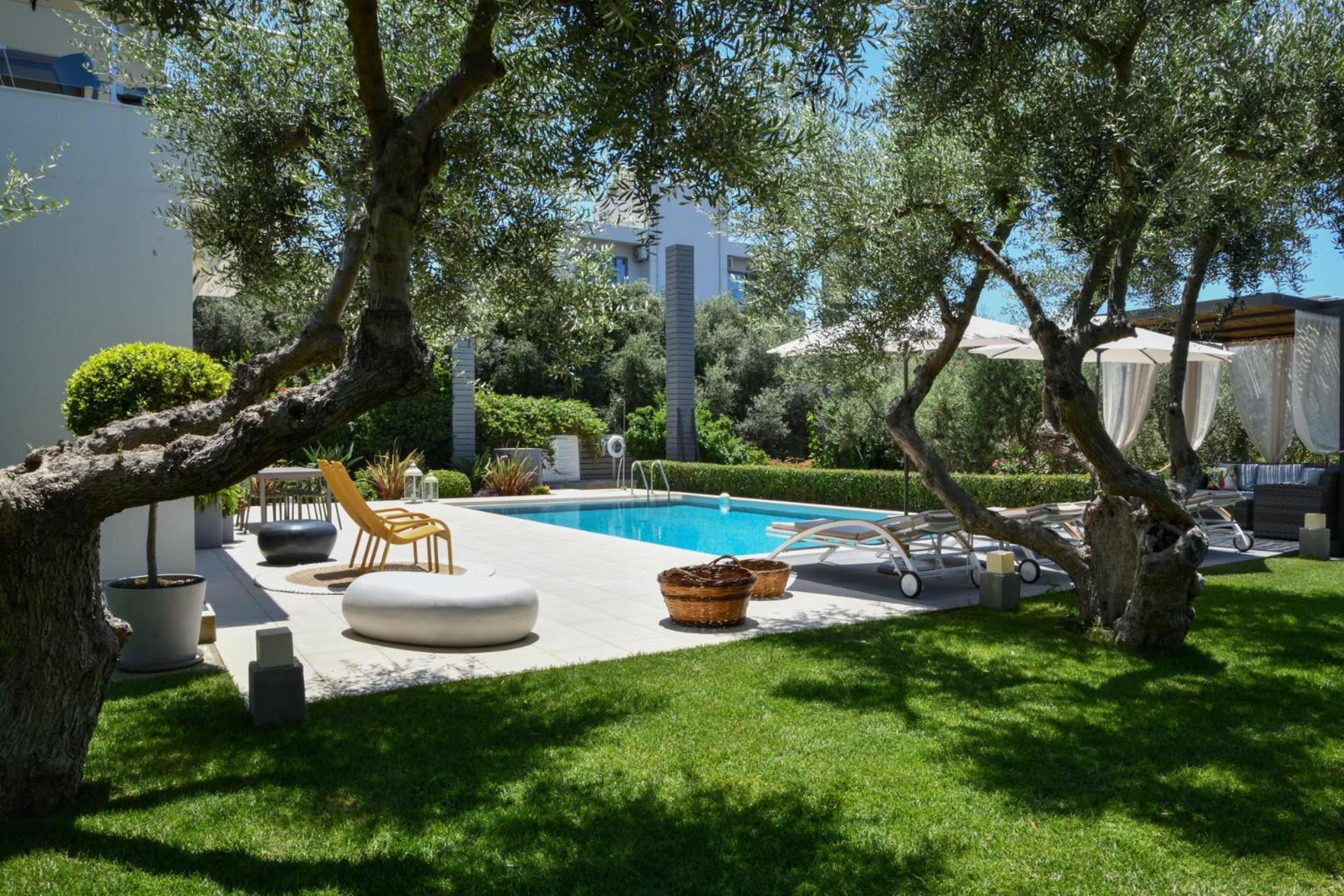 Sunlight Breeze Villa Chrissi Akti Chania Exterior foto