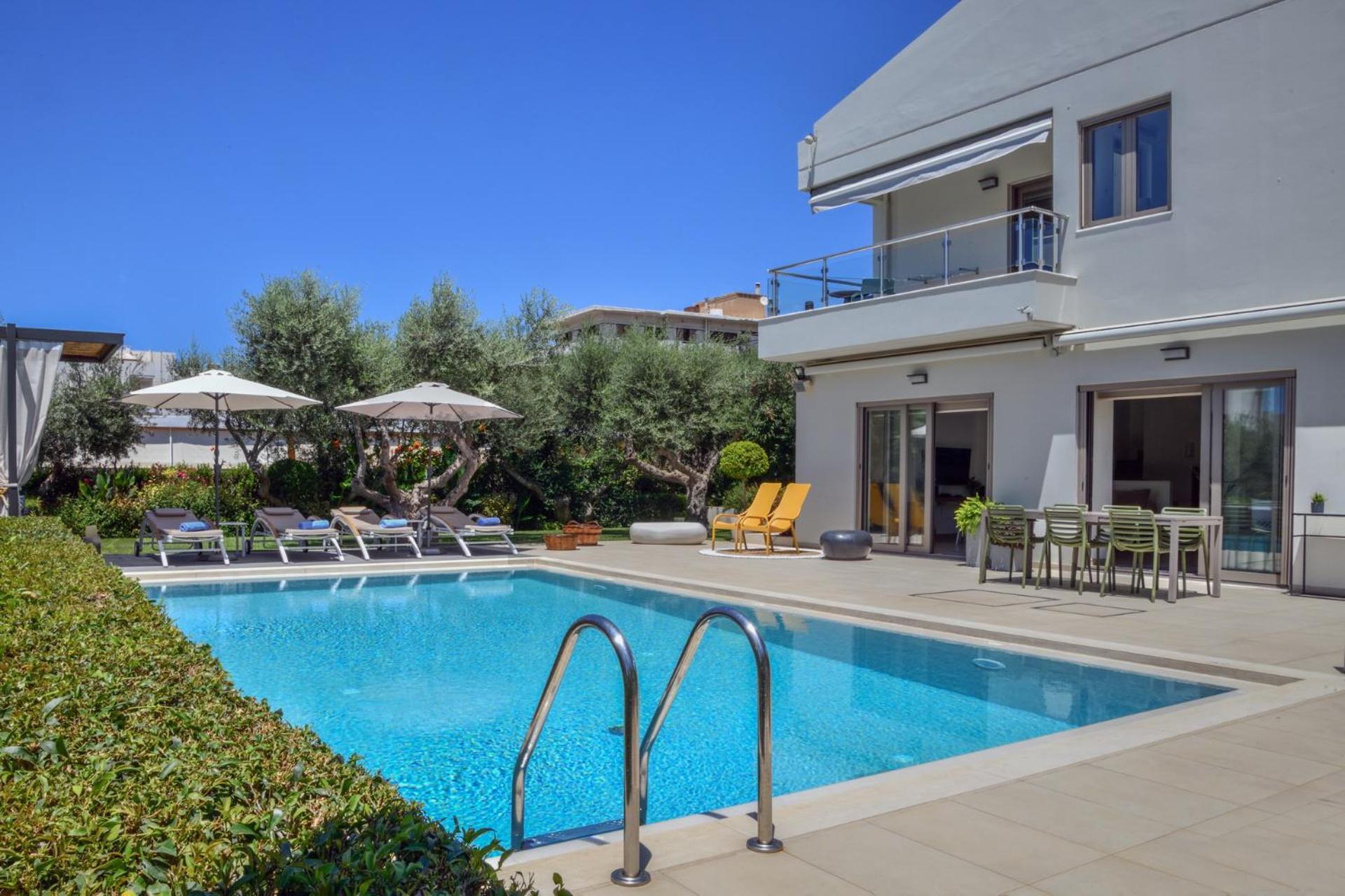 Sunlight Breeze Villa Chrissi Akti Chania Exterior foto
