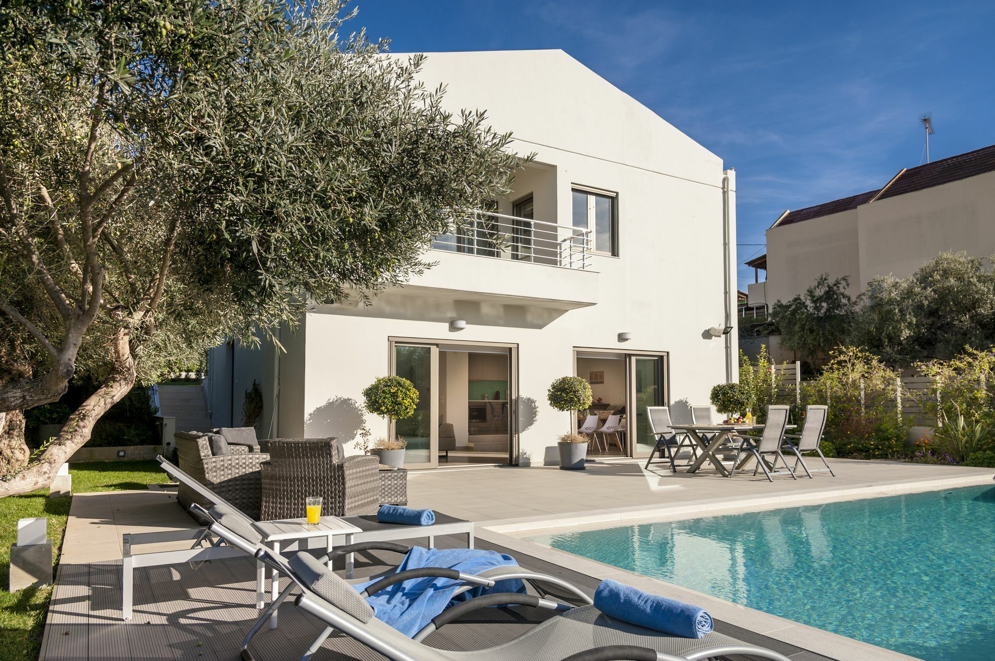 Sunlight Breeze Villa Chrissi Akti Chania Exterior foto