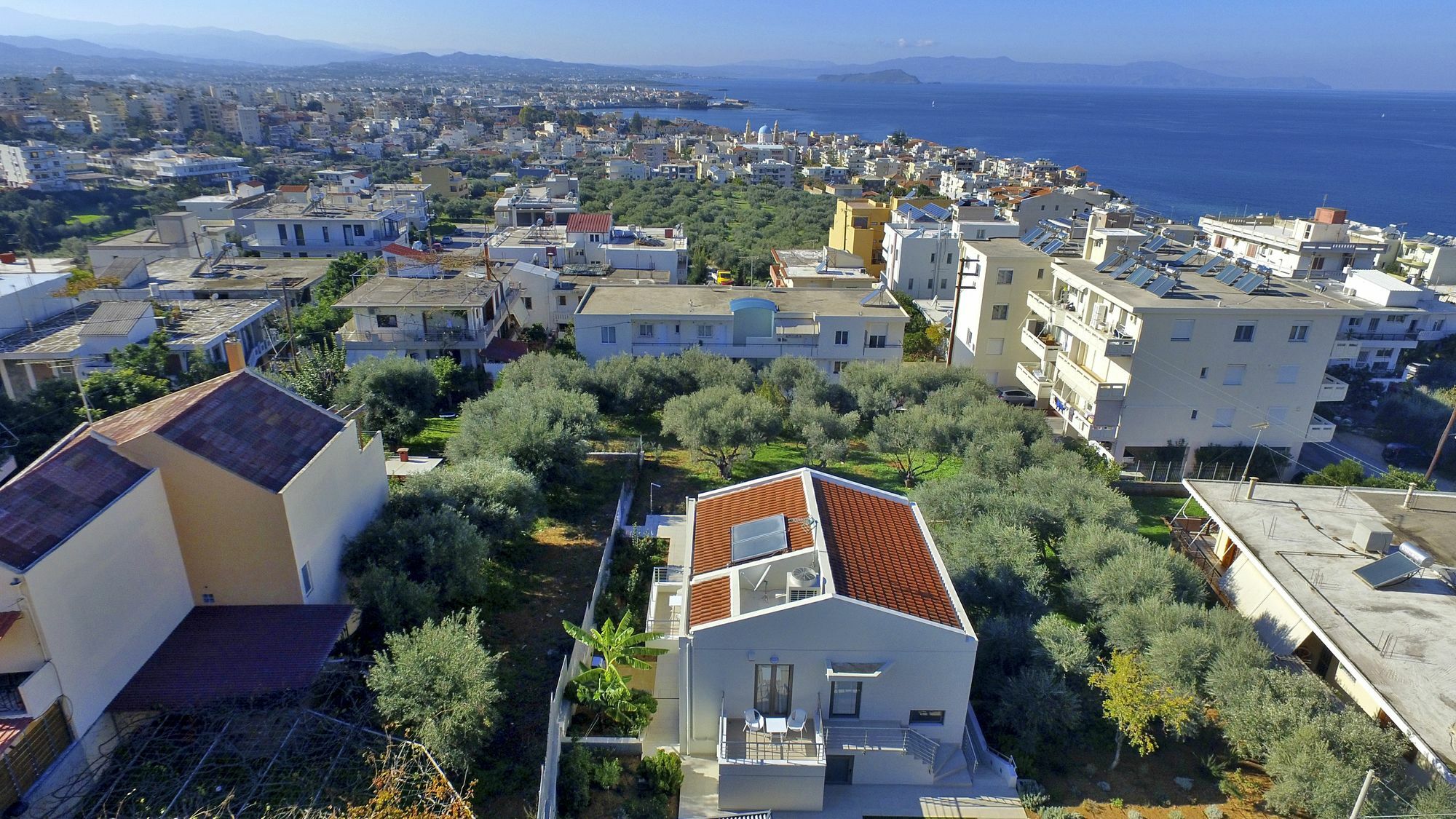 Sunlight Breeze Villa Chrissi Akti Chania Exterior foto