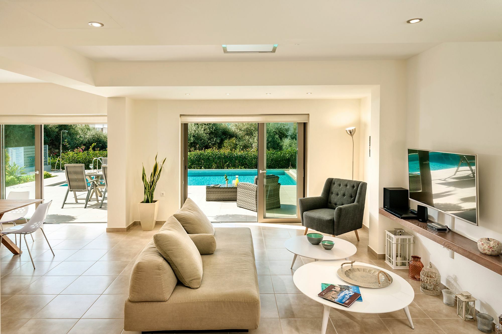 Sunlight Breeze Villa Chrissi Akti Chania Exterior foto